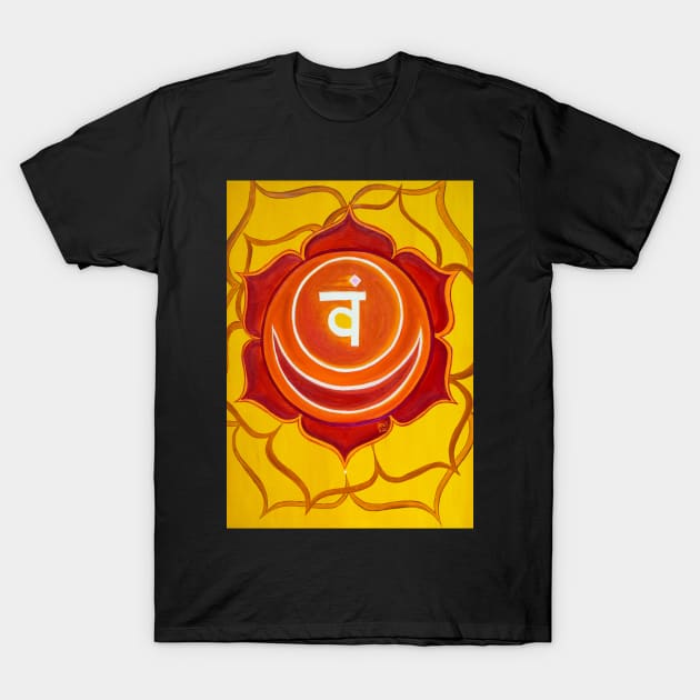 Sacral Chakra 2 T-Shirt by yousufi